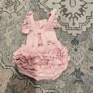 Ruffle Butts Corduroy Overalls 6-12 Months